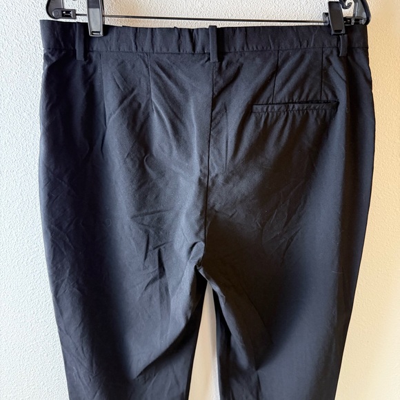 Theory Treeca Full Length Pant Black Traceable Good Wool Business Casual Size 10 - Picture 8 of 10